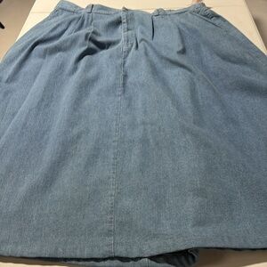 NWT Light Blue Denim Skirt